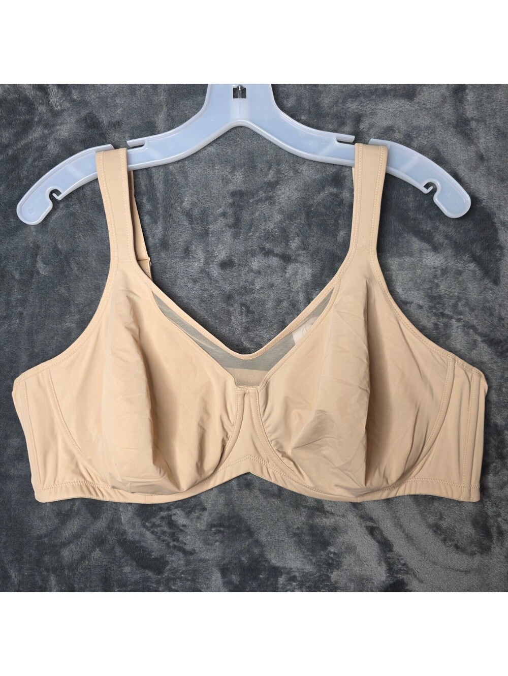 HSIA CoolComfort Plus Size Underwire Smoothing Wide Strap Full Coverage 44DDNWT